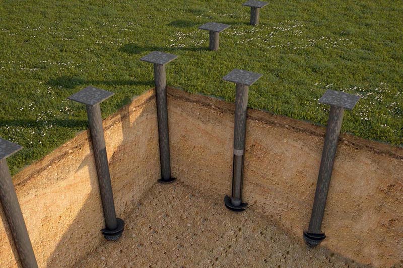 конструкция дома из бруса