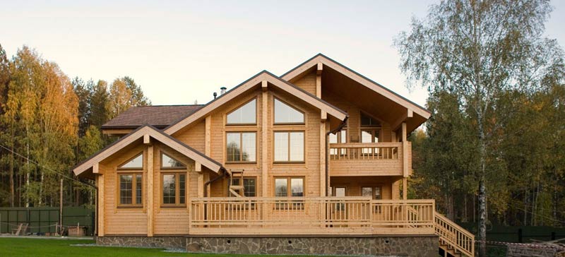 недорогой дом бруса ключ