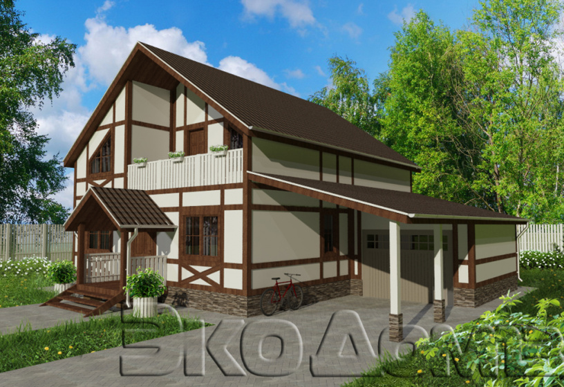 Дом (каркас) № 23а (13х15 м) в Ульяновске
Дом (каркас) № 23а (13х15 м)