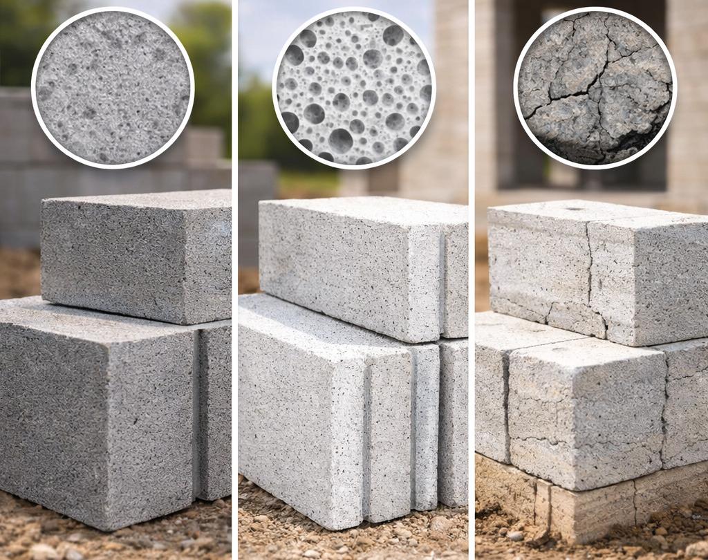 Чем отличаются пеноблок, газобетон и газоблок и почему их постоянно путают