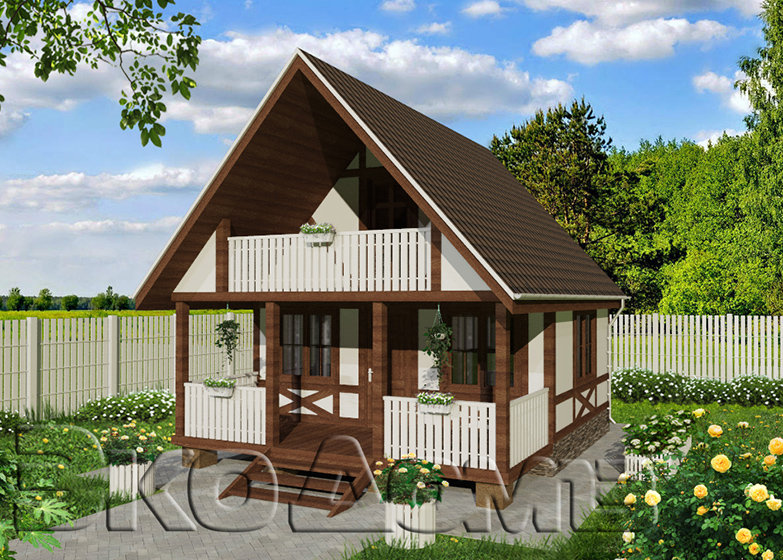 Дом (каркас) 1 (6х6 м) в Ульяновске
Дом (каркас) 1 (6х6 м)