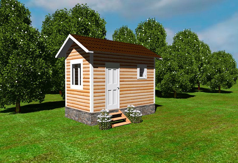 Баня из бруса 2,3x4 в Ульяновске
Баня из бруса 2,3x4