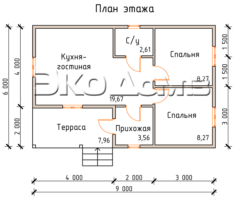ДОМ 1 (6x9) в Ульяновске
ДОМ 1 (6x9)